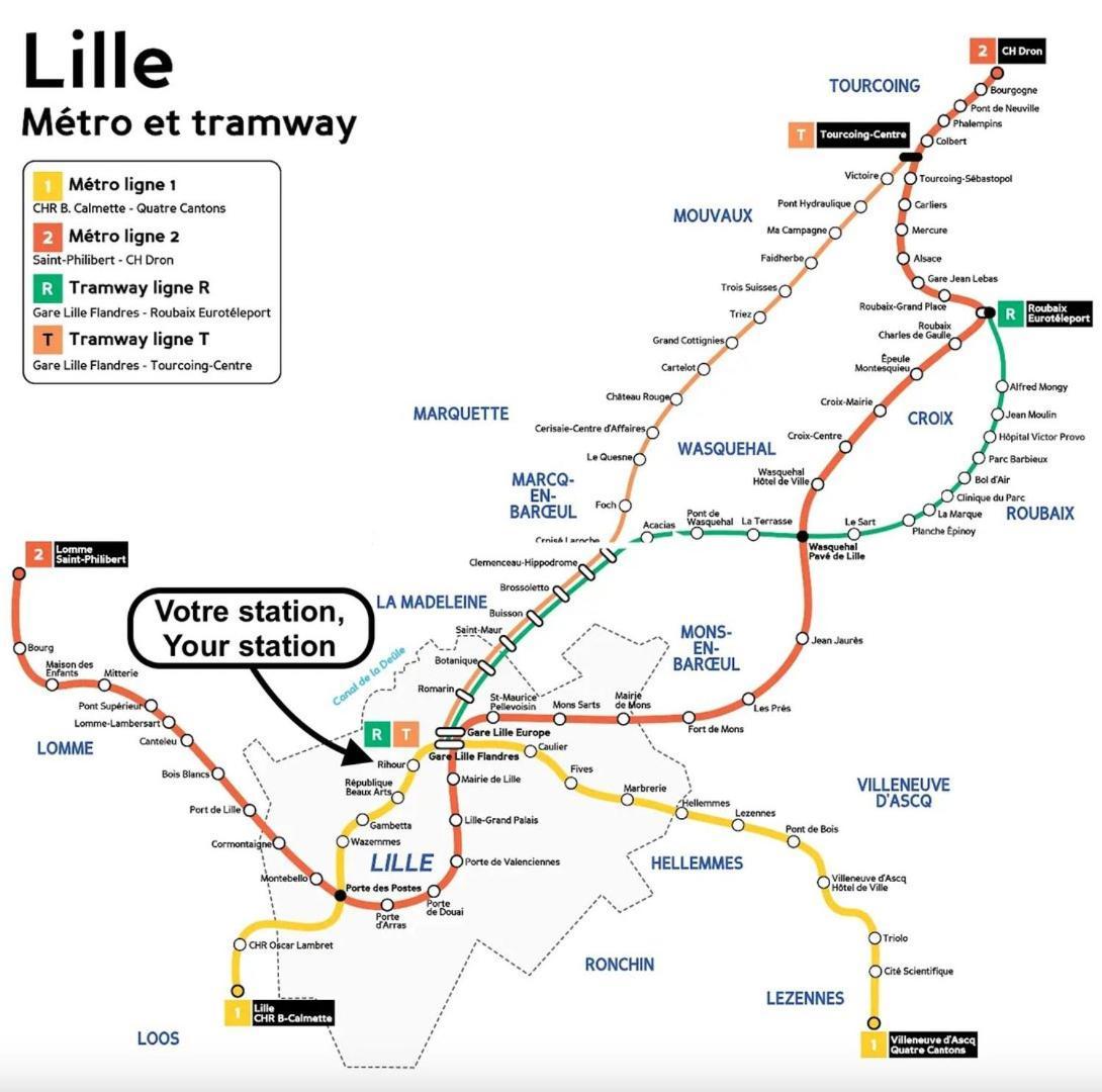 Equipped Premium Location Lille